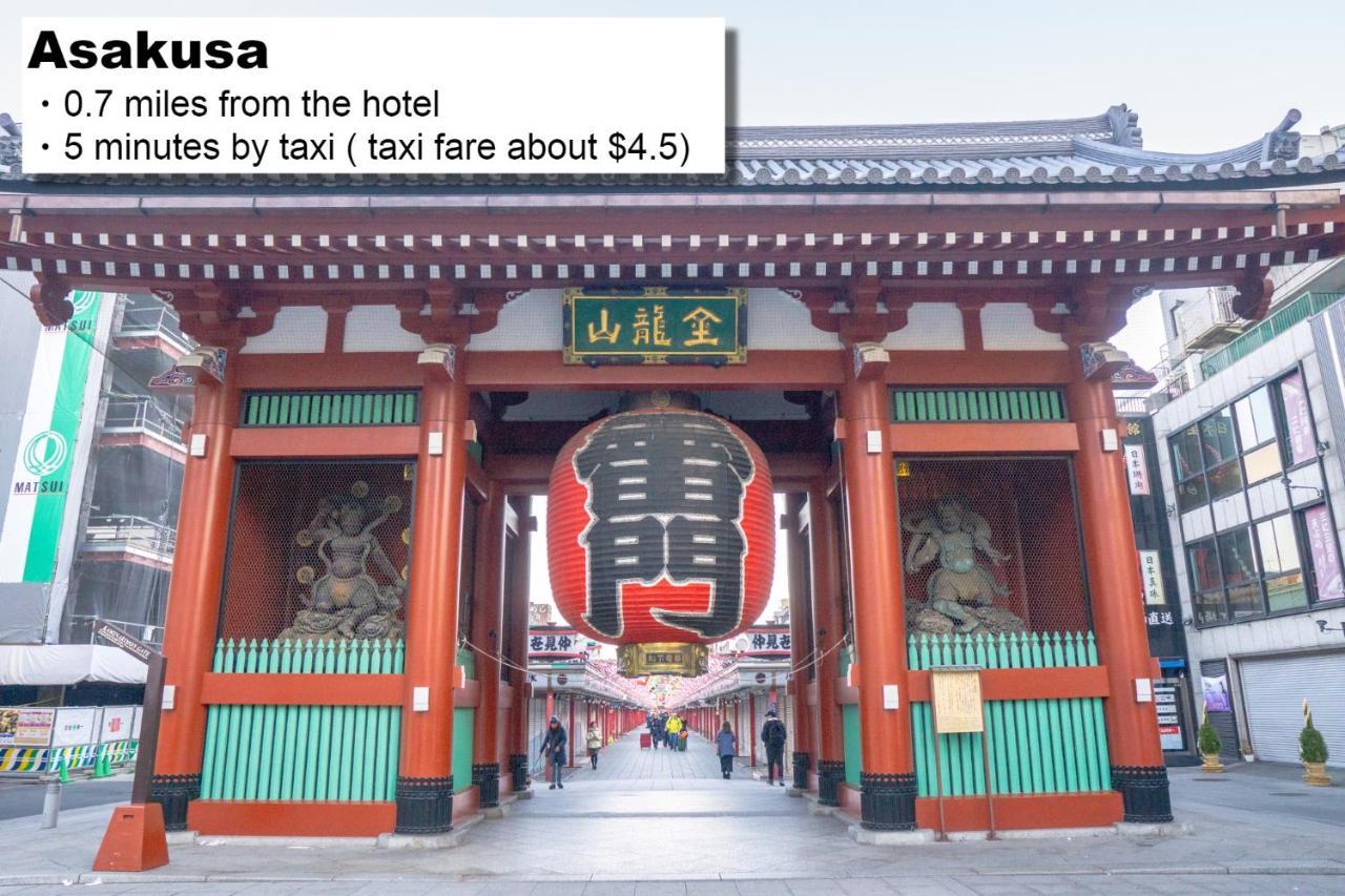Hotel Monday Asakusa Tokyo Eksteriør bilde